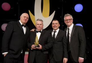 PAUL CROSSLEY PICKS UP HONORARY SPECIAL ACHIEVEMENT AWARD AT PREMIER INDUSTRY AWARDS